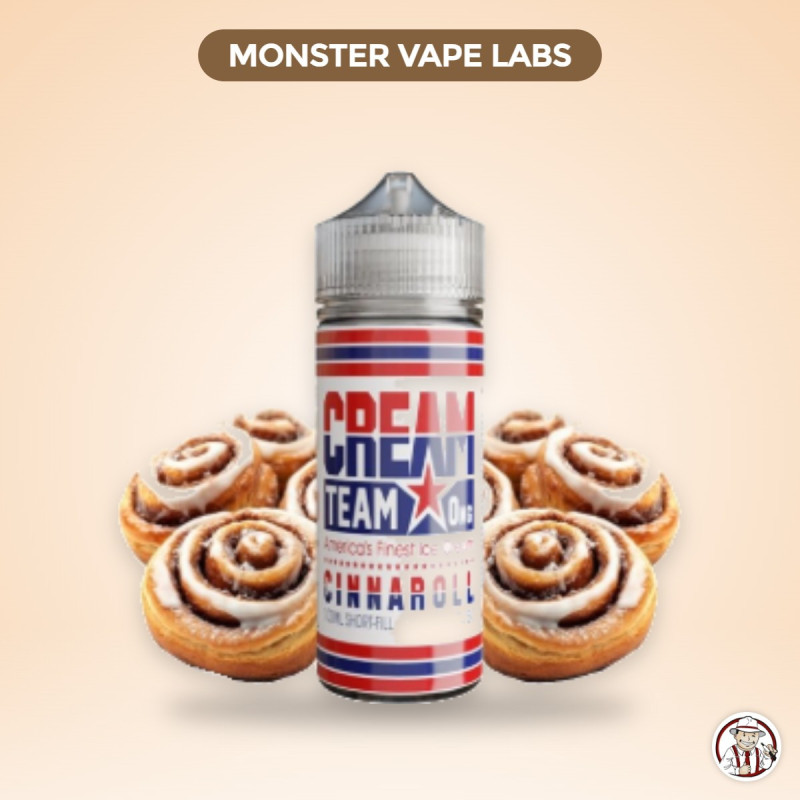Cinnaroll 100ml - The Cream Team by Monster Vape Labs – Monster Vape Labs