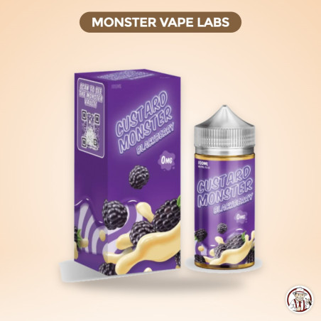 Blackberry Custard 100ml - Custard Monster by Monster Vape Labs – Monster Vape Labs