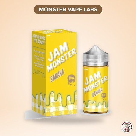 Banana 100ml - Jam Monster by Monster Vape Labs – Monster Vape Labs