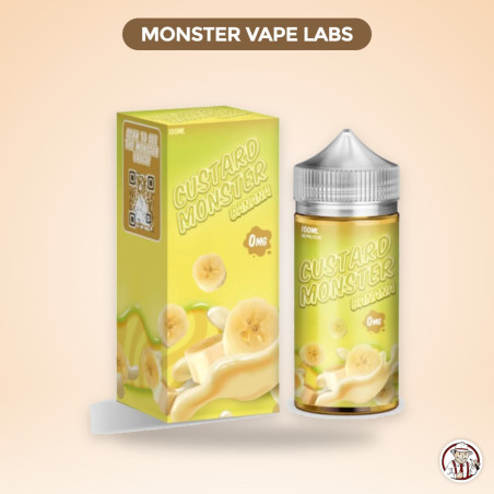 Banana Custard 100ml - Custard Monster by Monster Vape Labs – Monster Vape Labs