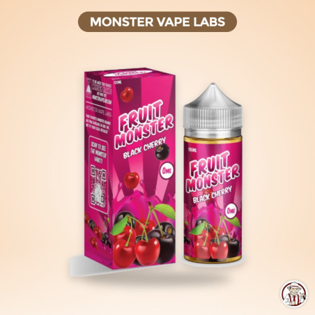 Black Cherry 0mg 100ml - Jam Monster by Monster Vape Labs – Monster Vape Labs