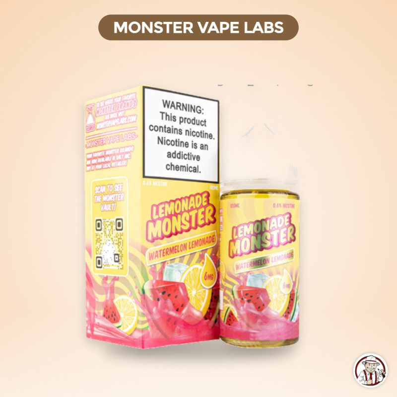 Watermelon Lemonade 100ml - Lemonade Monster by Monster Vape Labs – Monster Vape Labs