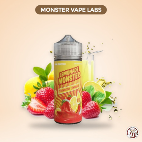 Strawberry Limonade 120ml - The Lemonade by Monster Vape Labs – Monster Vape Labs