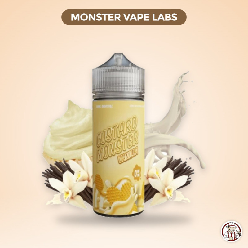 Vanilla Custard 120 ml - Custard by Monster Vape Labs – Monster Vape Labs