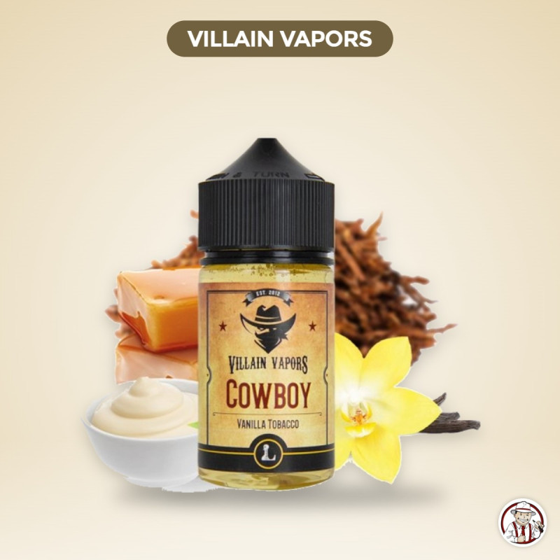 E-liquide Cow Boy 50 ml - Villain Vapors – Villain Vapors