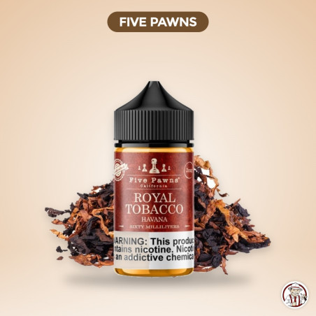 E-liquide Royal Tobacco 50 ml - Five Pawns – Five Pawns