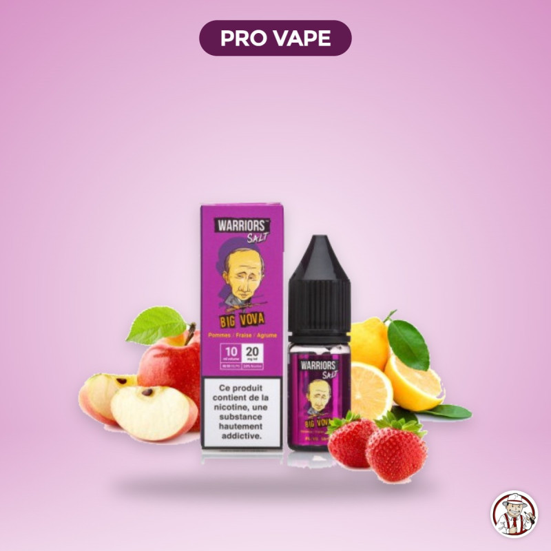E liquide sel de Nicotine Warriors - Big Vova 10ML - Pro Vape – Pro Vape