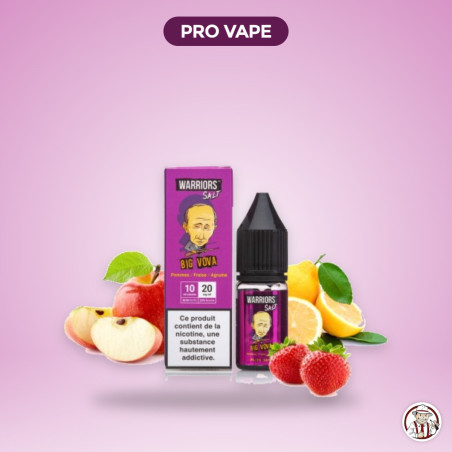 E liquide sel de Nicotine Warriors - Big Vova 10ML - Pro Vape – Pro Vape