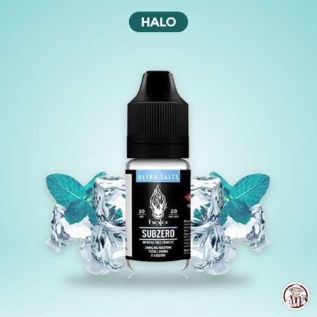 E liquide Subzero Ultra Salts Sels de nicotine 20 mg/10 ml - Halo – Halo