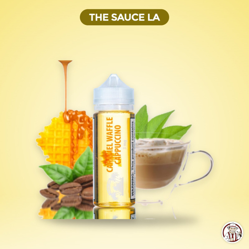 E liquide Caramel Waffle Cappuccino 120 ml - The Sauce LA – The Sauce LA