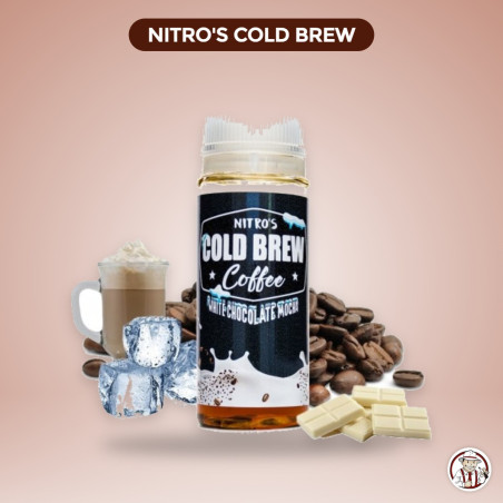 E liquide White Chocolat Mocha 100 ml - Nitro's Cold Brew Shakes eJuice – Nitro's Cold Brew