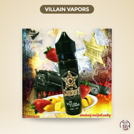 E-liquide Sheriff 60 ml - Villain Vapors – Villain Vapors