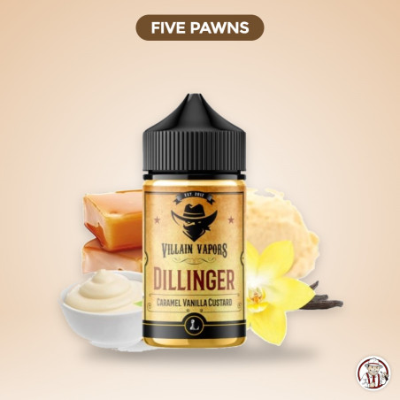 E-liquide Dillinger 60 ml - Villain Vapors x Five Pawns – Five Pawns
