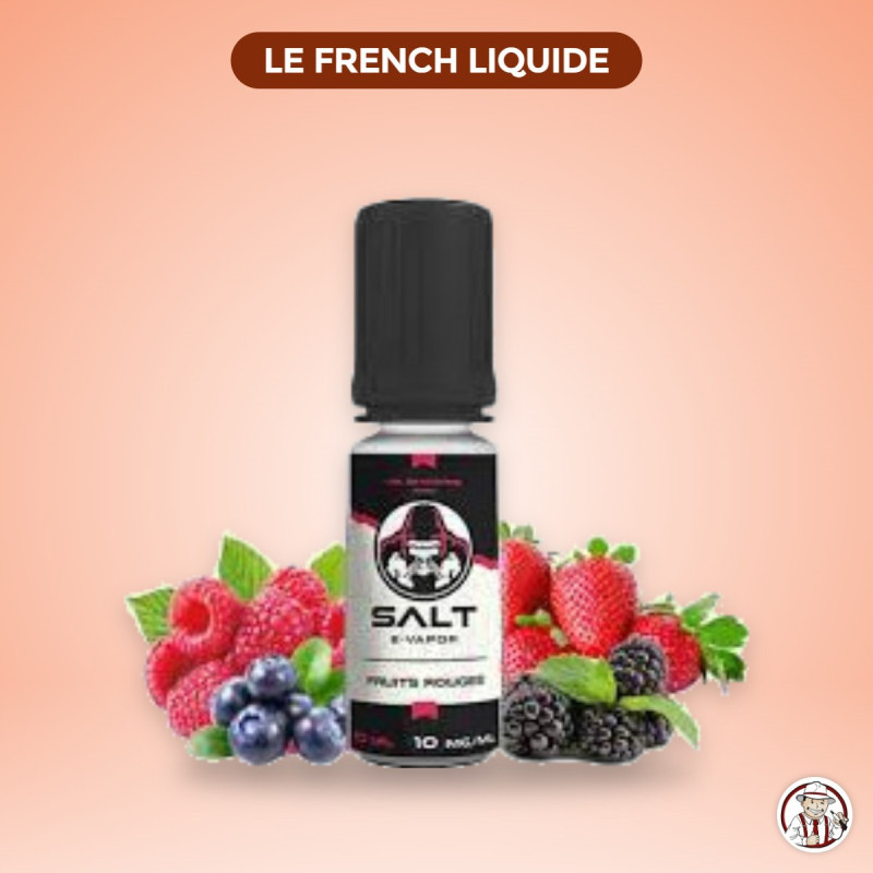 E liquide Fruits Rouges Sel de Nicotine 20 mg / 10 ml - Le French Liquide – Le French Liquide