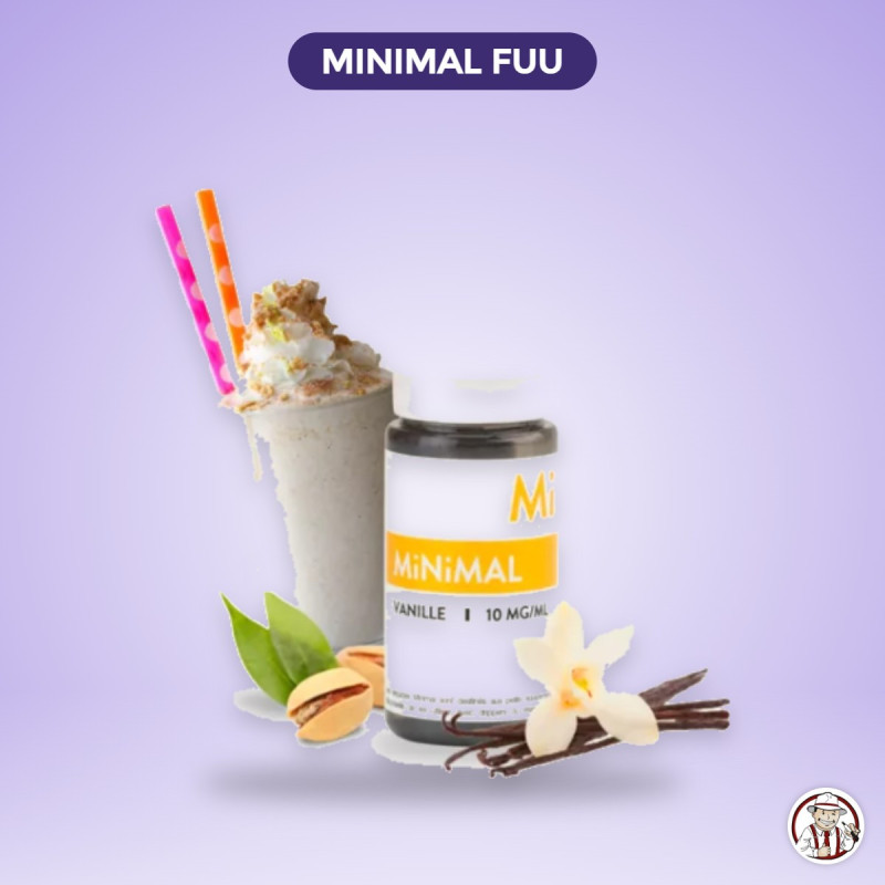 E liquide sel de Nicotine Vanille 10ml - MiNiMal The Fuu – MiNiMal FUU
