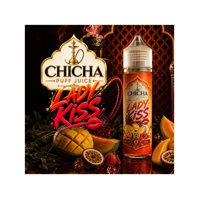 E-liquide Lady Kiss 50ml - Chicha Puff Juice
