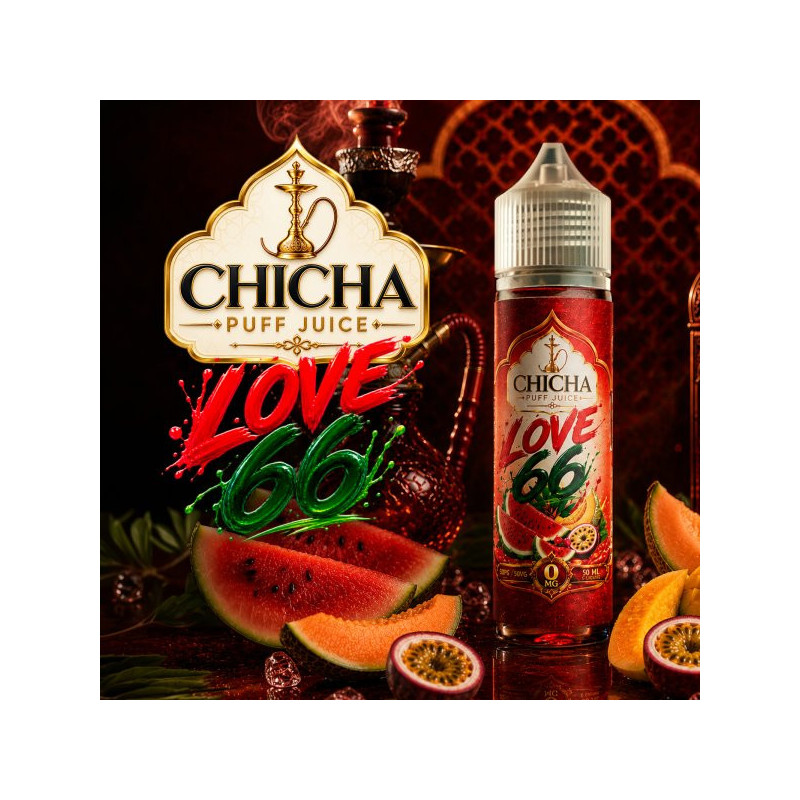E-liquide Love 66 50ml - Chicha Puff Juice
