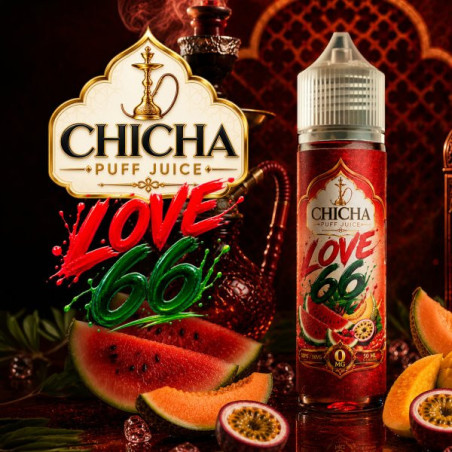 E-liquide Love 66 50ml - Chicha Puff Juice