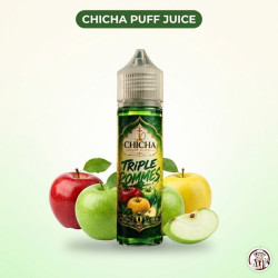 E-liquide Triple Pommes 50ml - Chicha Puff Juice
