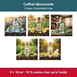 Coffret découverte 5 Super Concentrés Frais (5 × 10 ml)