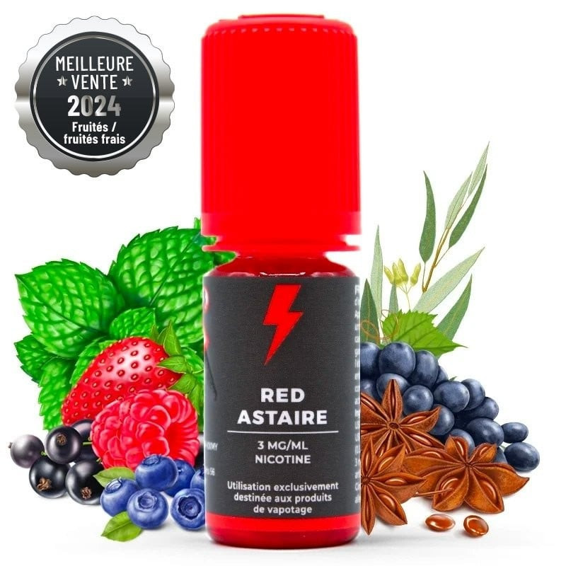 E liquide Red Astaire 10 ml - T-Juice
