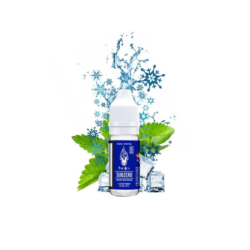 E liquide Sub Zero 10 ml - Halo