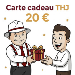 Carte cadeau The Hype Juices 20 € : la mascotte THJ offre un cadeau