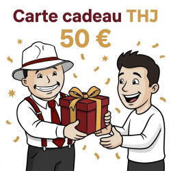Carte cadeau The Hype Juices 50 € : la mascotte THJ offre un cadeau