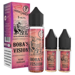 E liquide Boba's Vision 60 ml - Moonshiners