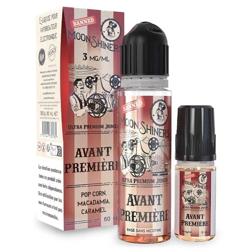 E liquide Avant Première 60 ml - Moonshiners