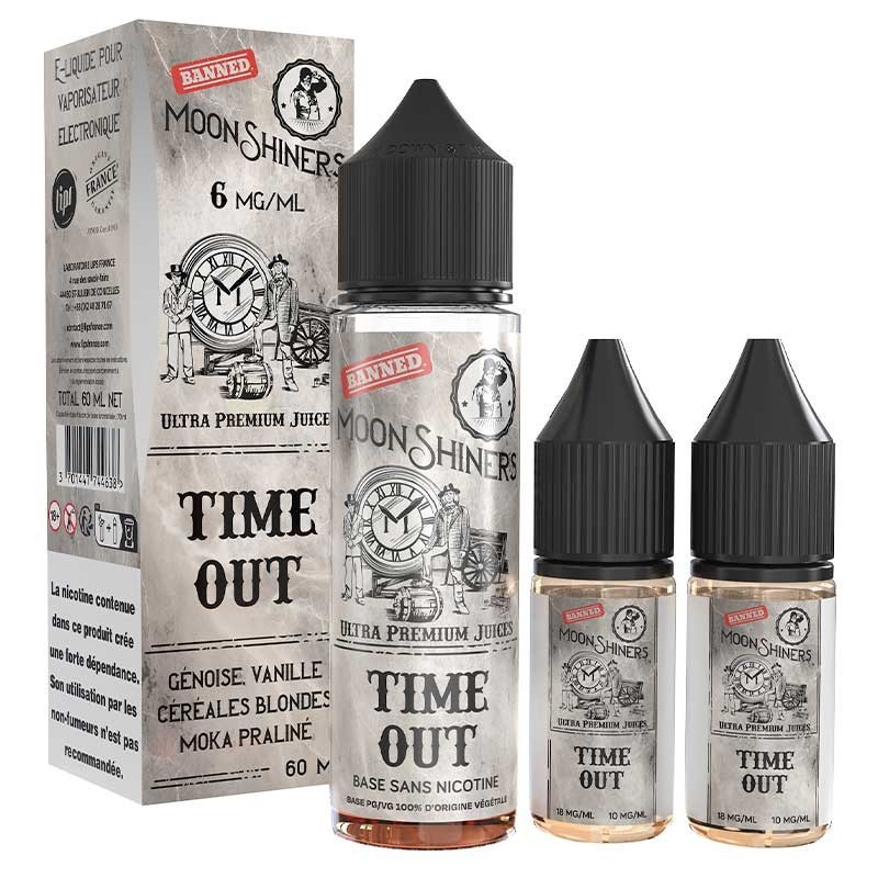 E liquide Time Out 60 ml - Moonshiners