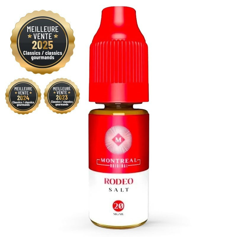 E liquide Sel de nicotine Rodeo 10 ml - Montréal Original