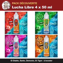 Contenu du pack découverte Lucha Libre