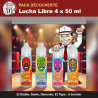 Pack découverte Lucha Libre avec la mascotte The Hype Juices