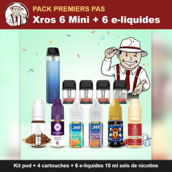 Pack Premiers pas Xros 6 Mini avec la mascotte The Hype Juices