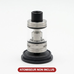 Exemple d'atomiseur vissé sur le support 510 noir, atomiseur non inclus