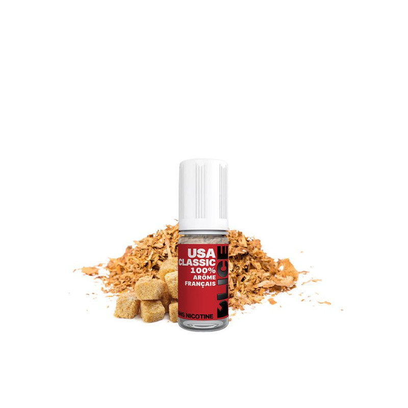 E liquide USA Classic 10 ml - D'lice