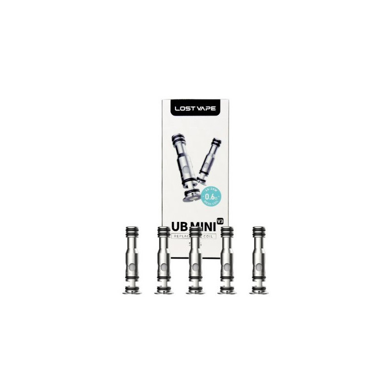 Résistances UB Mini V3 (x5) - Lost Vape