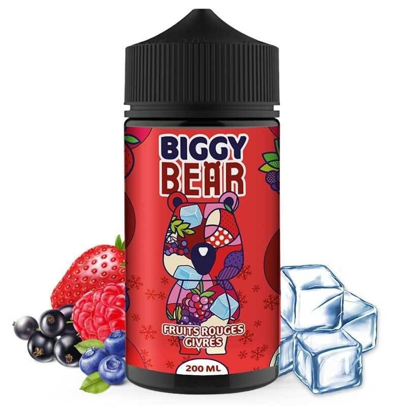 E liquide Fruits Rouges Givrés 200 ml - Biggy Bear