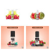 Pack découverte de quatre sels de nicotine fruités 20 mg en 10 ml Elfliq et Le French Liquide