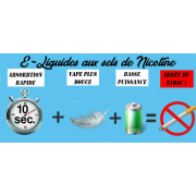 E-liquides aux Sels de Nicotine : taux élevés et hit doux pour pods