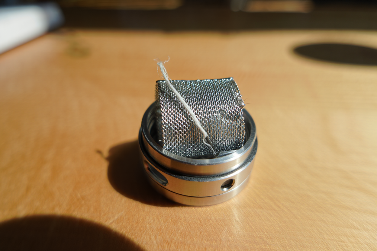 Résistance mesh dans un atomiseur