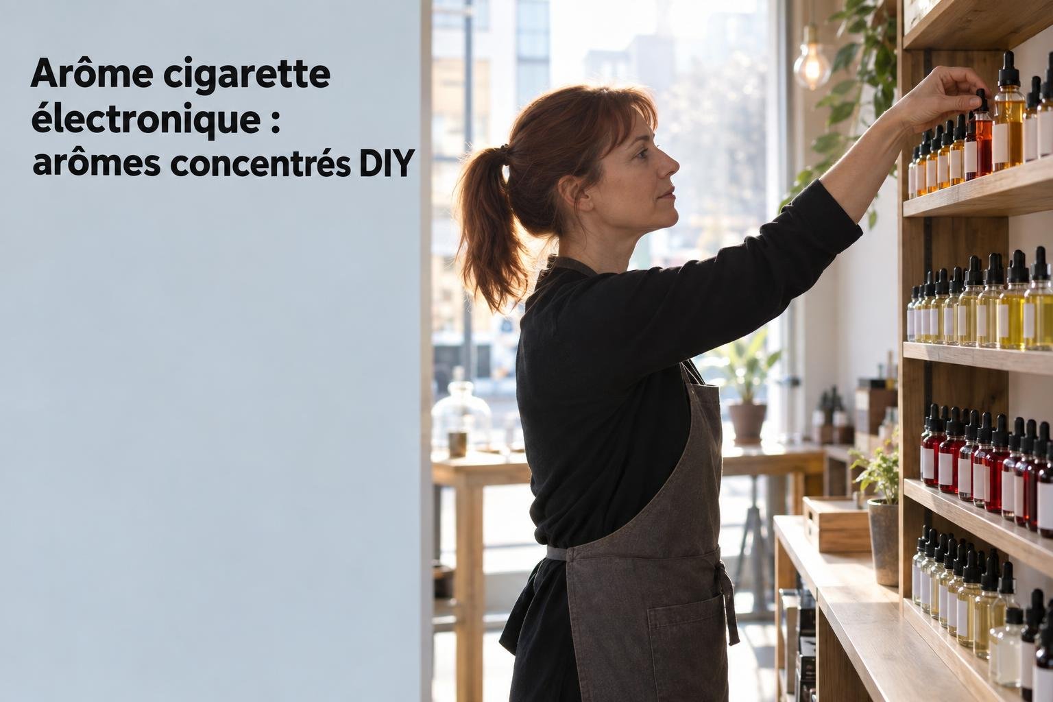 Arôme cigarette électronique : arômes concentrés DIY