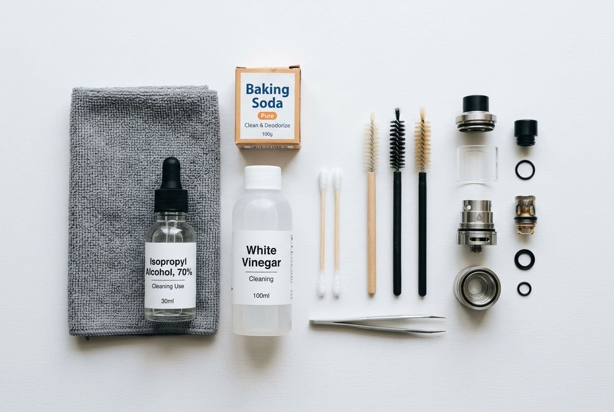 Kit nettoyage cigarette électronique : matériel et outils